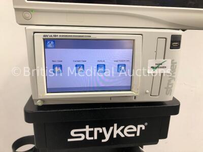 Stryker Stack System Including Stryker Vision Elect HDTV Surgical Viewing Monitor, Stryker SDC Ultra HD Information Management System, Stryker 1288 HD - 3