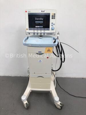 Maquet Servo i Ventilator Model 6487800 Software Version 5.0 System Software Version V.5.00.00 Total Operating Hours 79435 with Hoses (Powers Up) * SN