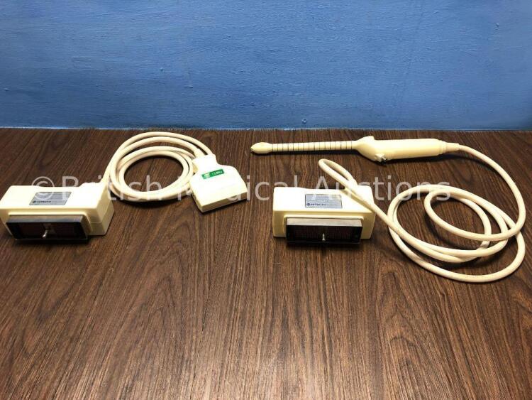 1 x Hitachi EUP-L33 7.5MHz Ultrasound Transducer / Probe and 1 x Hitachi EUP-R53W 6.5MHz Ultrasound Transducer / Probe