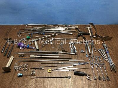 Job Lot of Various Surgical Instruments