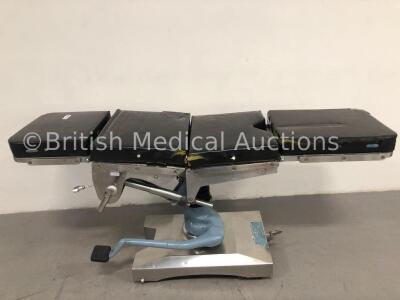 Eschmann Manual Operating Table with Cushions (Some Hydraulics Working)