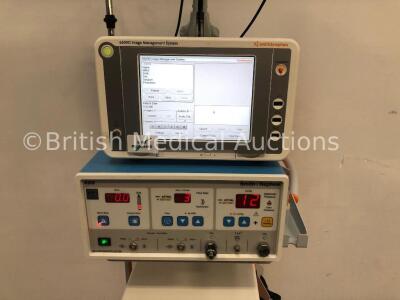 Smith & Nephew Stack System Including Sony LCD Monitor, Smith & Nephew 660HD Image Management System,Smith & Nephew 400 Insufflator and Smith & Nephew - 3