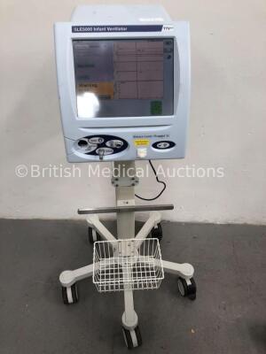 SLE5000 Infant Ventilator TTV Plus (Model M-1) Software Version 5.0 on Stand (Powers Up) *W* * Mfd 2012 *