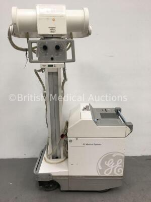 GE AMX-4 Plus - IEC Mobile X-Ray System Model 2275938 *Mfd July 2004* (Powers Up with Key - Key Included) *20-486*