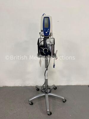 Welch Allyn Spot Vital Signs Monitor on Stand with 1 x BP Hose,1 x SpO2 Finger Sensor and 2 x BP Cuffs (No Power)