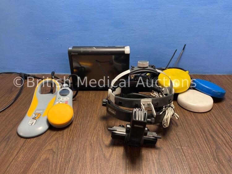 Mixed Lot Including 1 x Physio-Control TrueCPR Coaching Device, 2 x Electrosurgical Diathermy Footswitches, 1 x Spacelabs Elance Monitor (Draws Power,