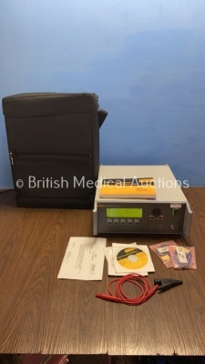 Fluke Biomedical QA-ESII Electrosurgical Analyzer *Revision - 2.26* with Accessories in Case (Powers Up)