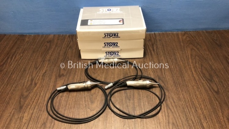 3 x Storz CMOS Video Otoscope Ref.121200 (Excellent Condition in Box)