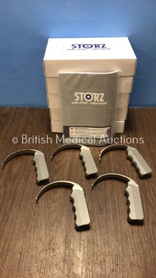 5 x Karl Storz C-MAC8401 HX Video Laryngoscope