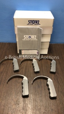 5 x Karl Storz C-MAC8401 HX Video Laryngoscope