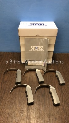 5 x Karl Storz C-MAC8401 HX Video Laryngoscope