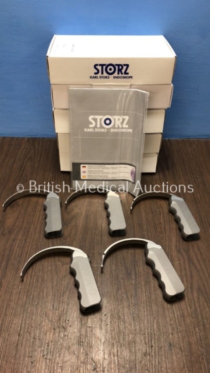 5 x Karl Storz C-MAC8401 HX Video Laryngoscope