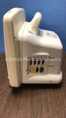 GE Dash 5000 Patient Monitor Including ECG, NBP, CO2, BP1, BP2, SpO2, Temp/co and Printer Options with 2 x GE SM 201-6 Batteries (Powers Up with Crack - 2