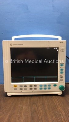 GE Datex Ohmeda Type F-CM1-05 Patient Monitor (Powers Up)