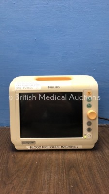 Philips Sure Signs VS3 Patient Monitor Including SpO2 and NIBP Options (Powers Up with Blank Screen) *S/N US83303073*