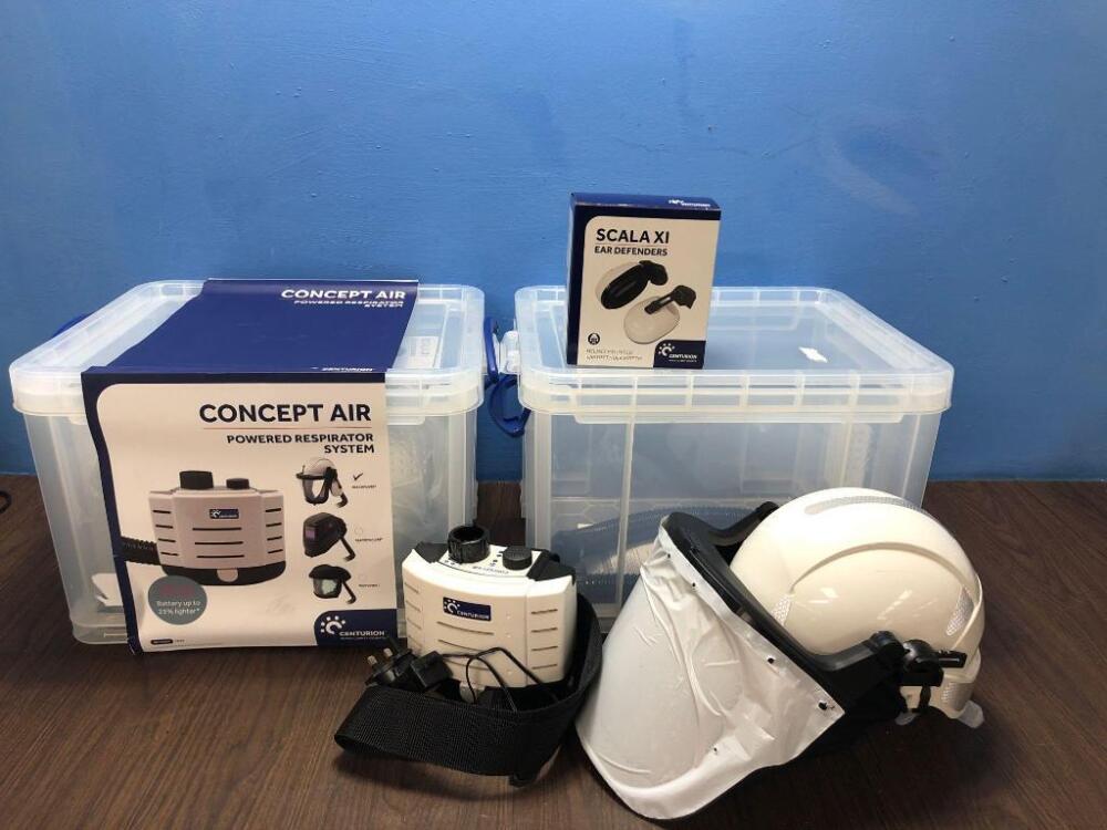 2 x Centurion Concept Air Ref R23CHFUVKIT Powered Respiratory System
