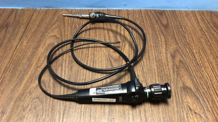 Pentax FNL-10RP3 Rhinolaryngoscope - Engineer's Report : Optical System - No Broken Fibers, Angulation - No Fault Found, Insertion Tube - Crush Mark,