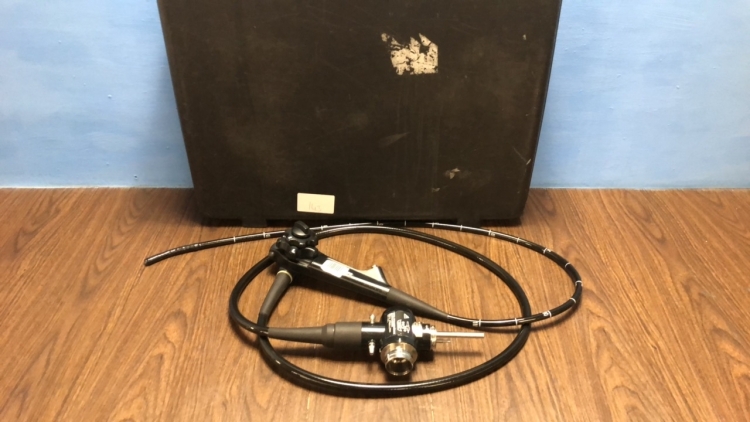 Olympus GIF-H260 Video Gastroscope in Case - Engineer's Report : Optical System - No Fault Found, Angulation - Not Reaching Specification, Requires Ad