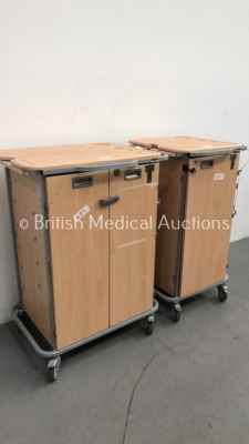 2 x Sunflower Medical Crash Trolleys - 2