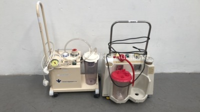 1 x Therapy Equipment Ltd Suction Unit with Cup and 1 x Eschmann VP35 Suction Unit with 1 x Suction Cup (Both Power Up)