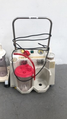 1 x Therapy Equipment Ltd Suction Unit with Cup and 1 x Eschmann VP35 Suction Unit with 1 x Suction Cup (Both Power Up) - 2