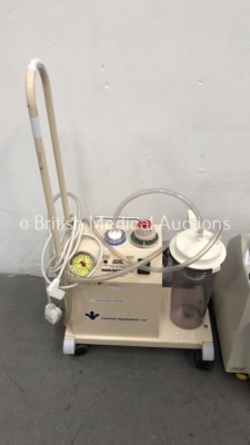 1 x Therapy Equipment Ltd Suction Unit with Cup and 1 x Eschmann VP35 Suction Unit with 1 x Suction Cup (Both Power Up) - 3