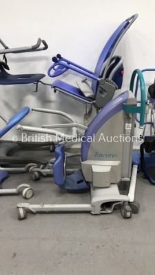 Job Lot of Patient Hoists Including Arjo Encore Electric Patient Hoist, Arjo Standing Aid, Oxford Arise Electric Patient Hoist with Controller and Arj - 3