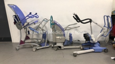 Job Lot of Patient Hoists Including Arjo Encore Electric Patient Hoist, Arjo Standing Aid, Oxford Arise Electric Patient Hoist with Controller and Arj - 5