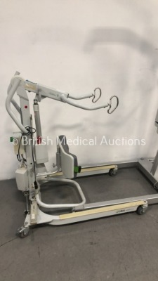 1 x Liko Sabina II Electric Patient Hoist with Controller (Unable to Test Due to No Battery) and 1 x Liko Viking M Electric Patient Hoist (Unable to T - 6