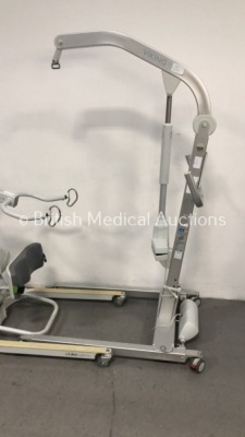 1 x Liko Sabina II Electric Patient Hoist with Controller (Unable to Test Due to No Battery) and 1 x Liko Viking M Electric Patient Hoist (Unable to T - 7