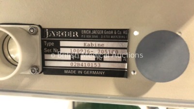 Erich Jaeger Body Box Type Kabine * SN 100936-705100 * - 2