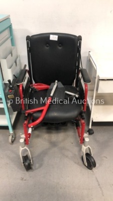 Mixed Lot Including 1 x Over the Bed Table,1 x Bristol Maid Trolley, 1 x Gallagher Mobility Electric Wheelchair and 1 x Mobile Trolley with Accessorie - 3