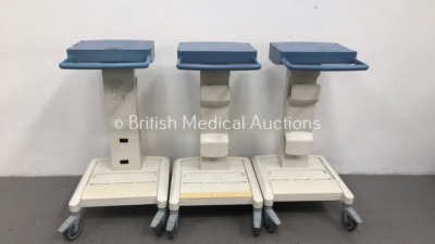 3 x Drager Ventilator Stands