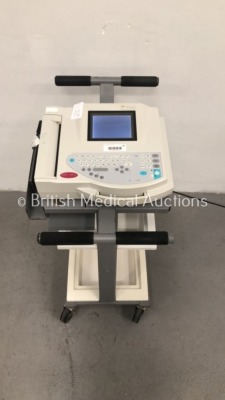 GE MAC 1200 ST ECG Machine on Stand (Powers Up) - 2