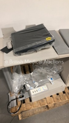 TopCon Electric Ophthalmic Table with IS-700 Control Unit (Spares and Repairs) and 1 x Thompson Test Chart