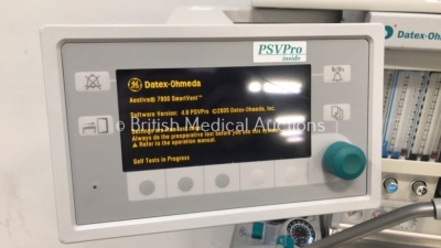 Datex-Ohmeda Aestiva/5 Anaesthesia Machine with Datex-Ohmeda 7900 SmartVent Software Version 4.8 PSVPro,Datex-Ohmeda Isotec 5 Isoflurane Vaporizer,Abs - 2