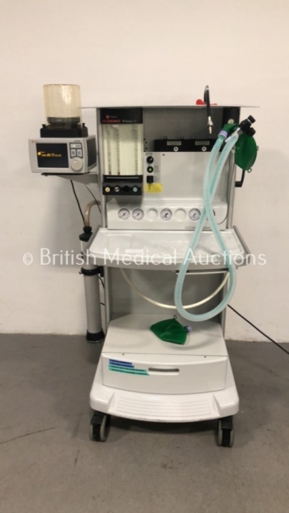 InterMed Penlon Prima SP Anaesthesia Machine with InterMed Penlon AV900 Ventilator Software Version 3.32 (Build 002) / Display Version 3.07 (Build 001