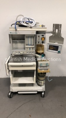 Datex-Ohmeda Aestiva/5 Anaesthesia Machine with Datex-Ohmeda Aestiva SmartVent Software Version 4.5, Oxygen Mixer, Bellows, Absorbers and Hoses (Power