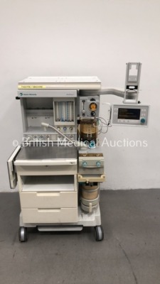 Datex-Ohmeda Aestiva/5 Anaesthetic Machine with Datex-Ohmeda 7900 SmartVent Software Version 4.8, Oxygen Mixer, Bellows, Absorber and Hoses (Powers Up