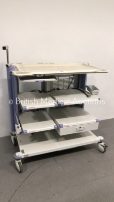 Olympus Stack Trolley * Missing 1 x Back Panel *