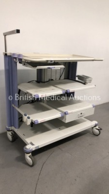 Olympus Stack Trolley * Missing 1 x Back Panel * - 2