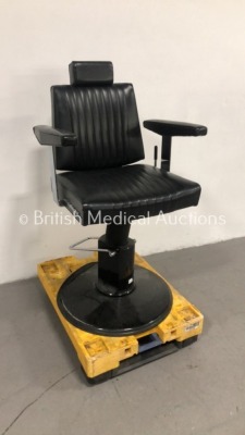 Belmont Hydraulic Rotating Ophthalmic Chair (Hydraulics Tested Working-Skate Not Included)