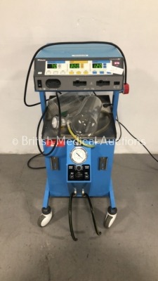 Valleylab Force FX-8C Electrosurgical / Diathermy Unit on Stand with 2 x Suction Cups (Powers Up) * SN F7J57326A * * Mfd 2007 *