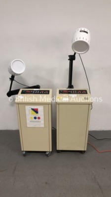 2 x EMS Megapulse II Shortwave Therapy Units (Both Power Up) * SN 97415 / 59313 *