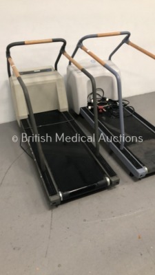 1 x GE Marquette Series 2000 Treadmill * Missing Back Panel-See Photo * and 1 x GE T2100 Treadmill - 2