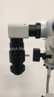 Carl Kaps SOM 52 Colposcope with 2 x WF 12,5xV Eyepieces and 300 Lens (Powers Up with Good Bulb- Damage to Cable) *S/N 6815* - 4