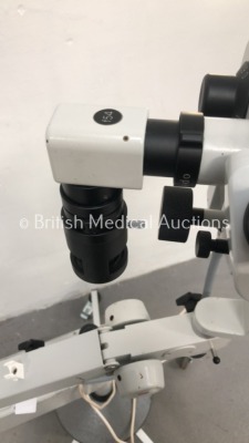Carl Kaps SOM 52 Colposcope with 2 x WF 12,5xV Eyepieces and 300 Lens (Powers Up with Good Bulb- Damage to Cable) *S/N 6815* - 5