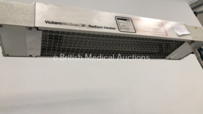 2 x Vickers Radiant Heaters on Stands (Both Power Up) *S/N NA* - 3