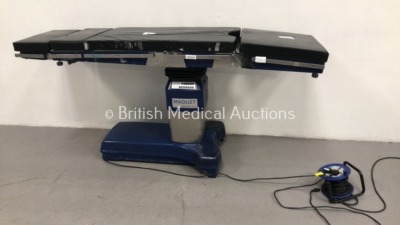 Maquet Alphastar Plus Electric Operating Table with Cushions (Powers Up) *S/N 00677*
