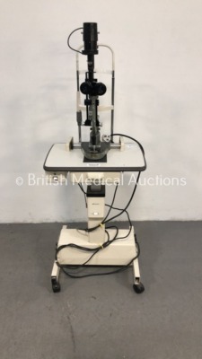 Haag-Streit Bern SL900 Slit Lamp on TopCon Table